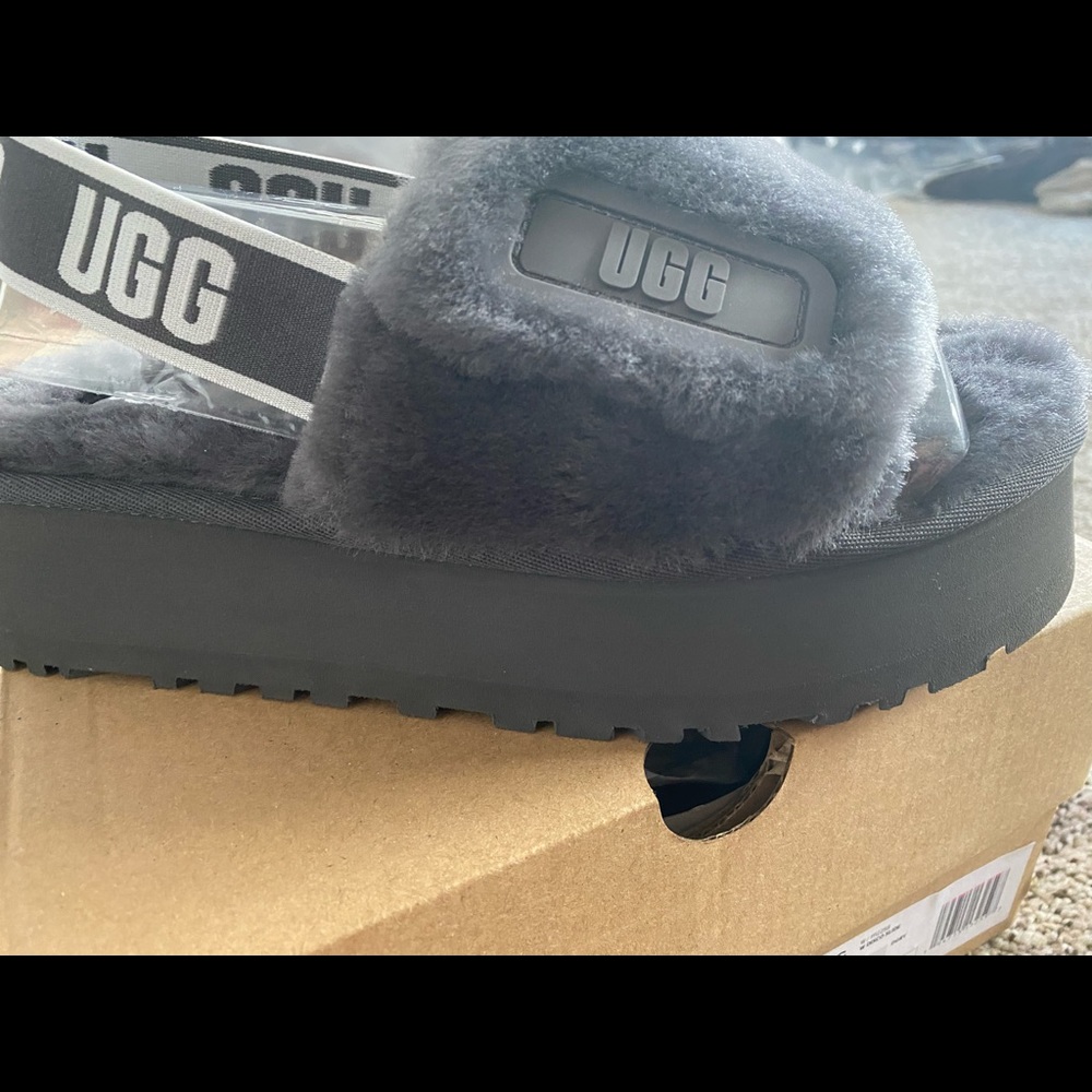 Ugg Disco Slides size 8